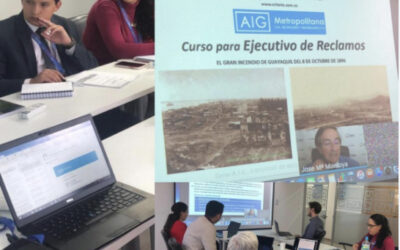 Curso Gestión y Peritación de siniestros de Incendio, Rotura de Maquinaria, Pérdida de Beneficios y RC