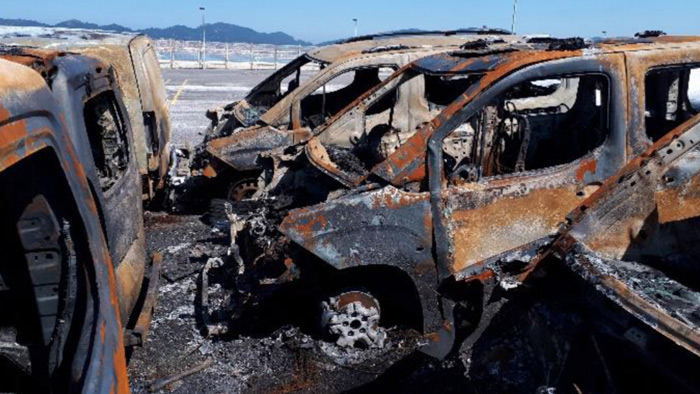 Intervención Pericial de Criteria: Incendio en la terminal de vehículos del Puerto de Vigo